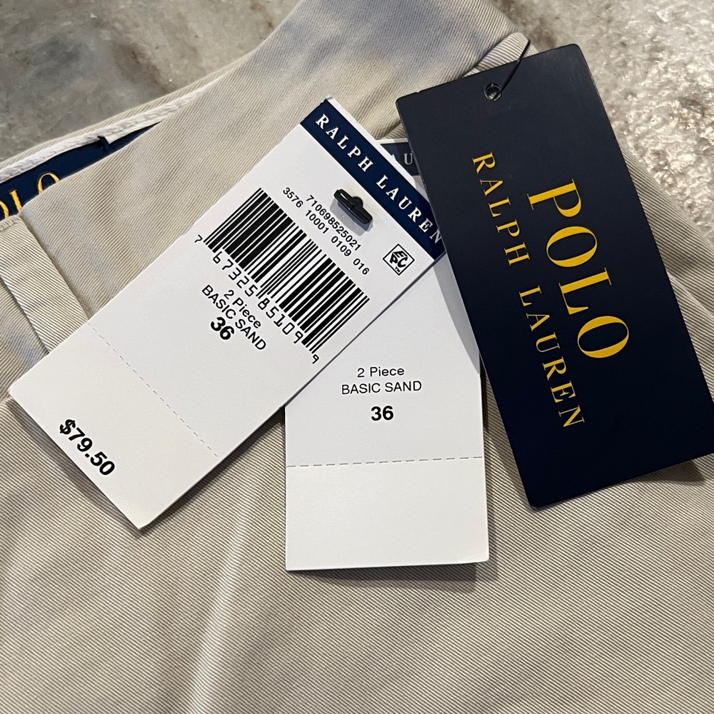Polo by Ralph Lauren Classic Cream Shorts